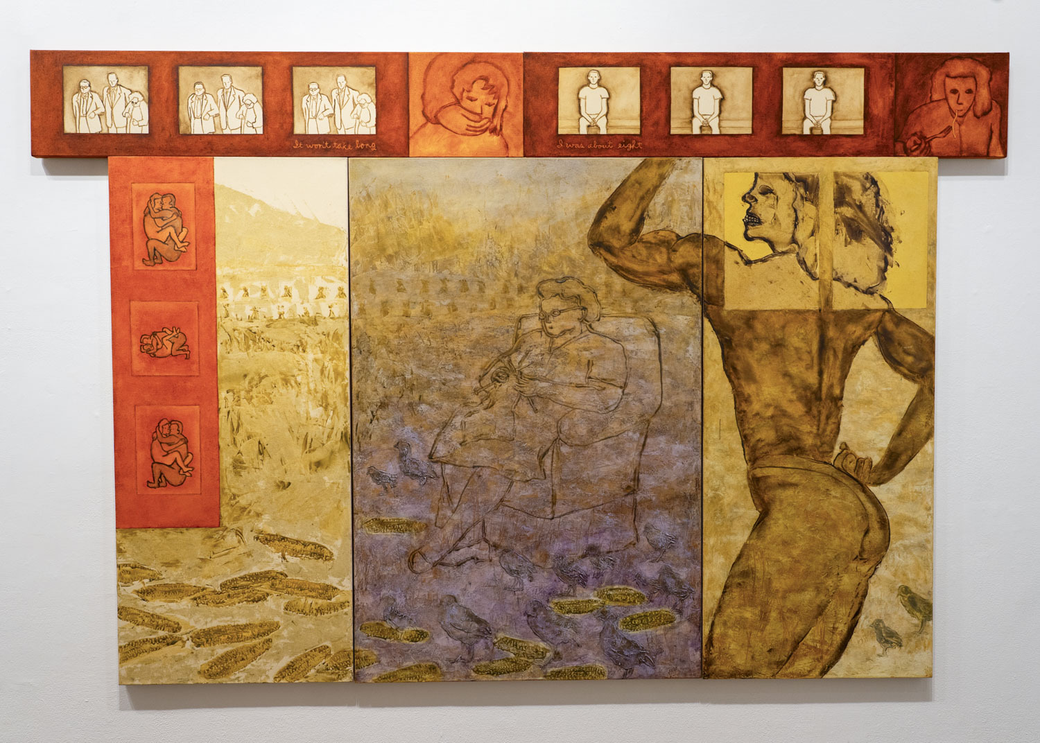 Applebroog rainbow caverns 1987 cropped