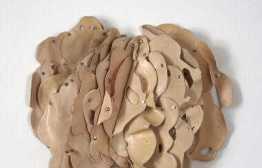 Wilke Ponde r rosa Series 3 Double Sun Triangle Square Circle detail 1975