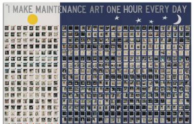 Ukeles I Make Maintenance Art One Hour Every Day 1976 1