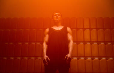 Cassils Fountain Performance Still 6