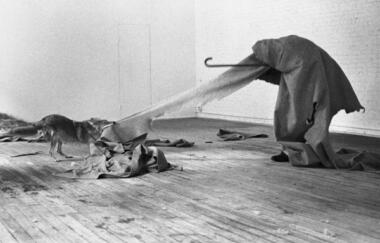Beuys I Like America And America Likes Me 1974 01